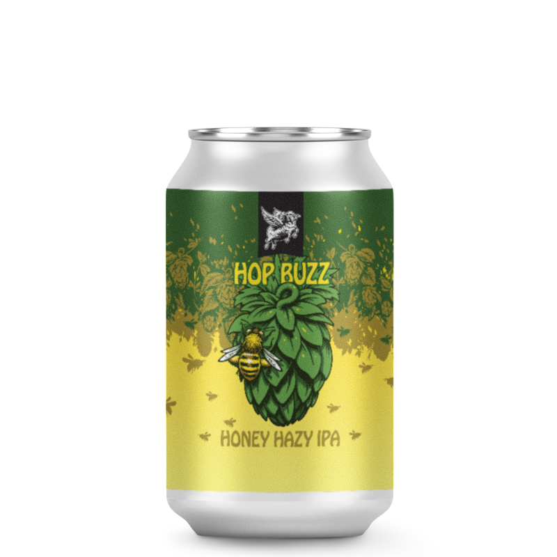 Hop Buzz Hazy IPA - New England Brewing