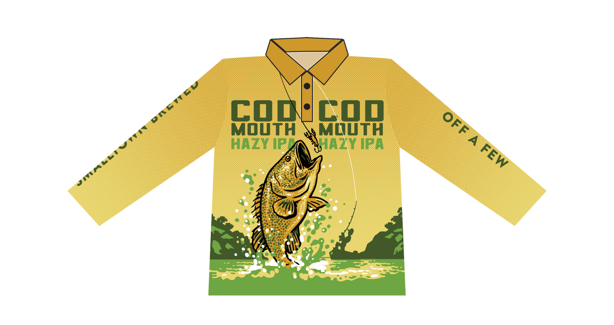 Cod Mouth Fishing Shirt